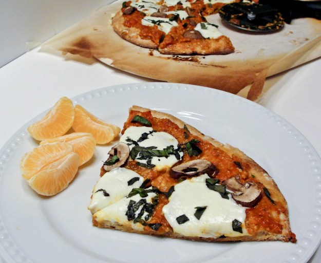 easy homemade healthy pizza