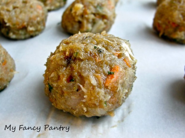 Asian Inspired Turkey Meatball