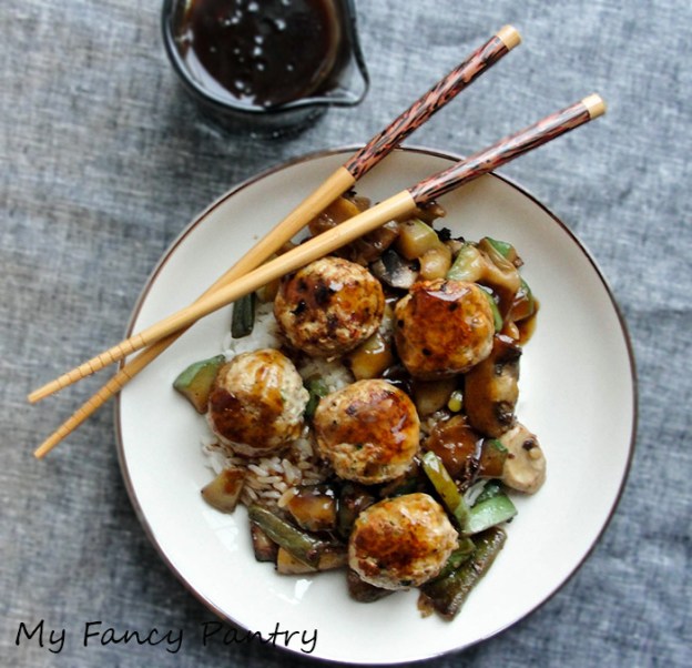 Asian Turkey Meatballs