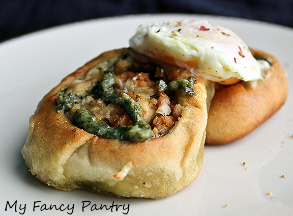 Sausage Pesto Rolls