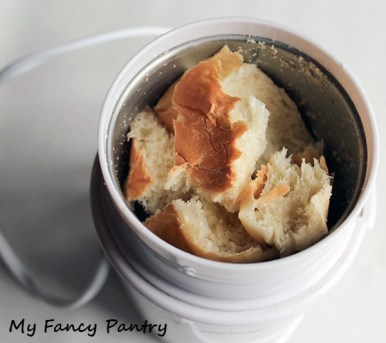 Toss one roll in at a time.