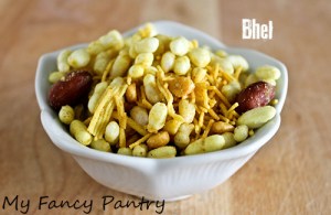 Bhel mixture