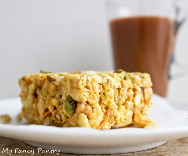 Indian Snack Bars with Chai for tiffin