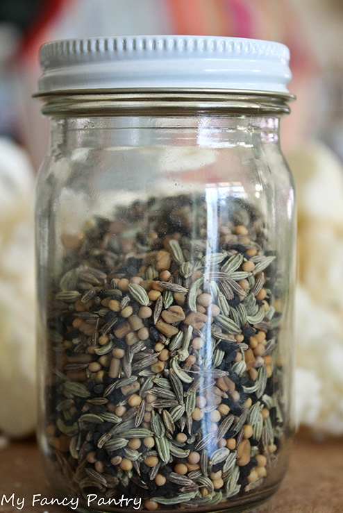 my jar of panch phoran