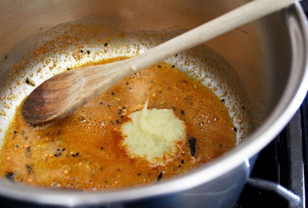 making indian chutney