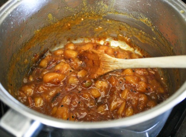 bengali mango date chutney